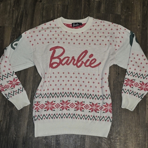 Barbie Christmas Fair Isle Sweater M - Picture 2 of 6